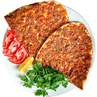 Crispy Lahmacun Served at Marmaris Takeaway Edinburgh